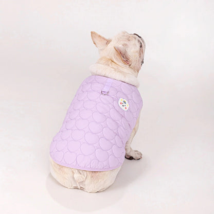 人気ペット服 犬の服 ペットの服 秋冬 ブルドッグモデル ブルドッグ 4色 コットンベスト