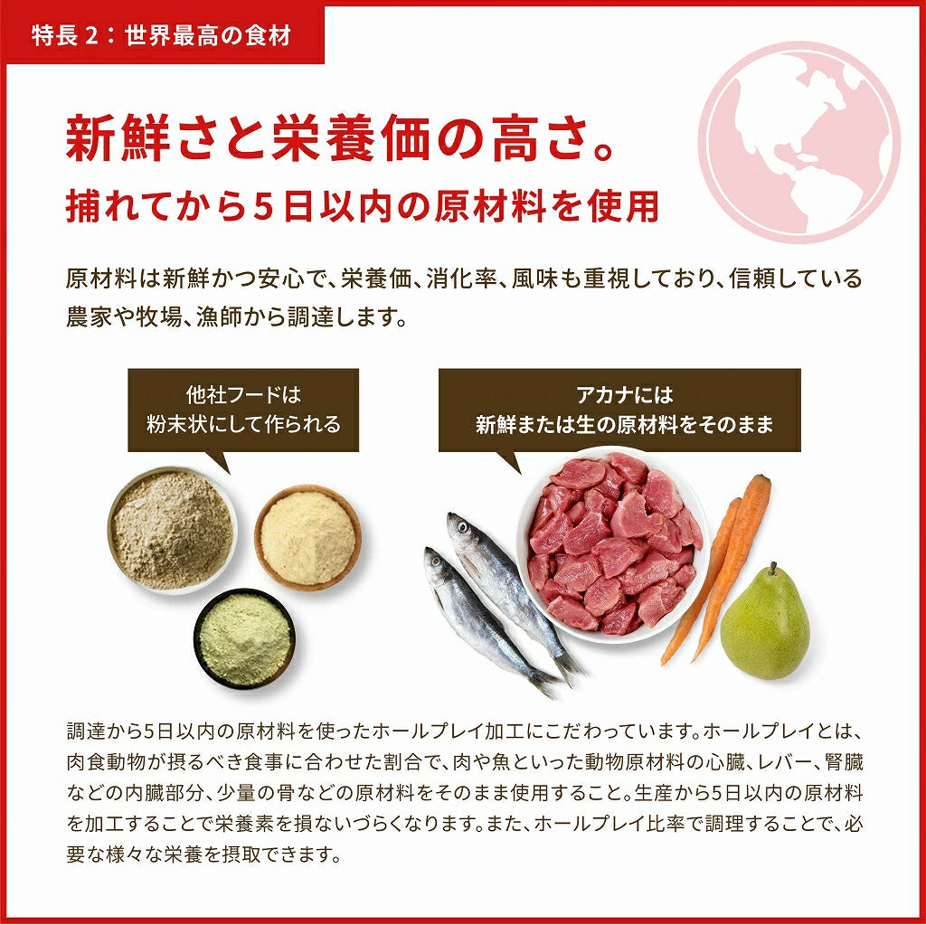 <a href="https://www.qoo10.jp/gmkt.inc/Search/brand.aspx?brandno=123886" target="_blank" class="title_brand" id="btn_brand" title="ACANA(PET)">ACANA(PET)</a>【アウトレット　賞味期限印字不良】アカナ ライト＆フィットレシピ　2kg【ドッグフード】【正規品】