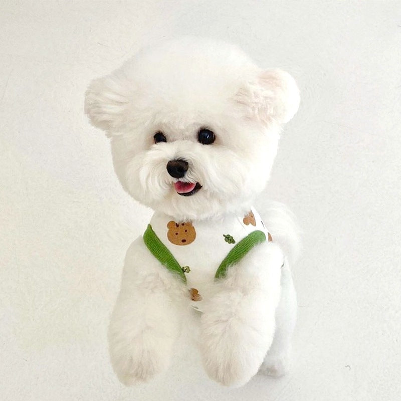 [犬 服]犬 洋服 ins人気商品 ペット犬服ベスト春秋薄いセクション猫猫小さな子犬春夏