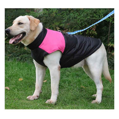 【輸送費無料】一番安い 犬服中綿ダウンジャケット 小型犬 暖かい アウター ハーネス 犬の服 秋冬 犬服 袖なし ドッグウェア いぬ チワワプードル柴犬防風 中型犬大型犬 背中開き 冬用 着せやすい
