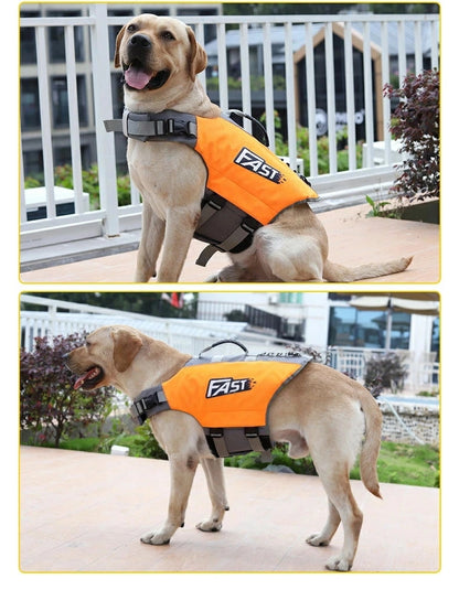 韓国ファッション ライフジャケット ペット 犬用 ライフジャケット 中 大型犬 救命胴衣 大型犬 ライフジャケット ペット用 ライフ ジャケット 犬用浮き輪 犬服 ドッグウエア 水遊び 水害 海 川