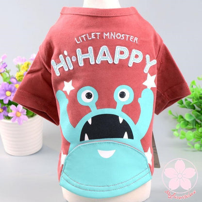 人気沸騰 ペット 服 安い 犬 春 夏 秋 キャラクター Tシャツ かわいい可愛いハイブランド 猫 ドッグウェア