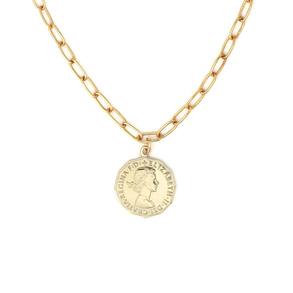 <a href="https://www.qoo10.jp/gmkt.inc/Search/brand.aspx?brandno=121124" target="_blank" class="title_brand" id="btn_brand" title="MELODY ACCESSORY">MELODY ACCESSORY</a>K18GP 送料無料 ドッグアクセサリー 犬用 ネックレス 首輪 チョーカー 犬 いぬ DOG ねこ 猫 ペット コイン シンプル 小型犬 中型犬 かわいい おしゃれ トイ