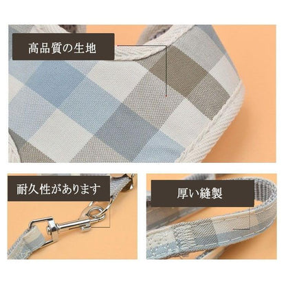 3日以内に出荷 2025新品 ２点セット ペット用 犬用 ハーネスとリード 型ハーネス＆リード ストレス軽減 高強度縫製　軽量メッシュ 通気性あり　肌触りいい表地 ク２点セット ペット用
