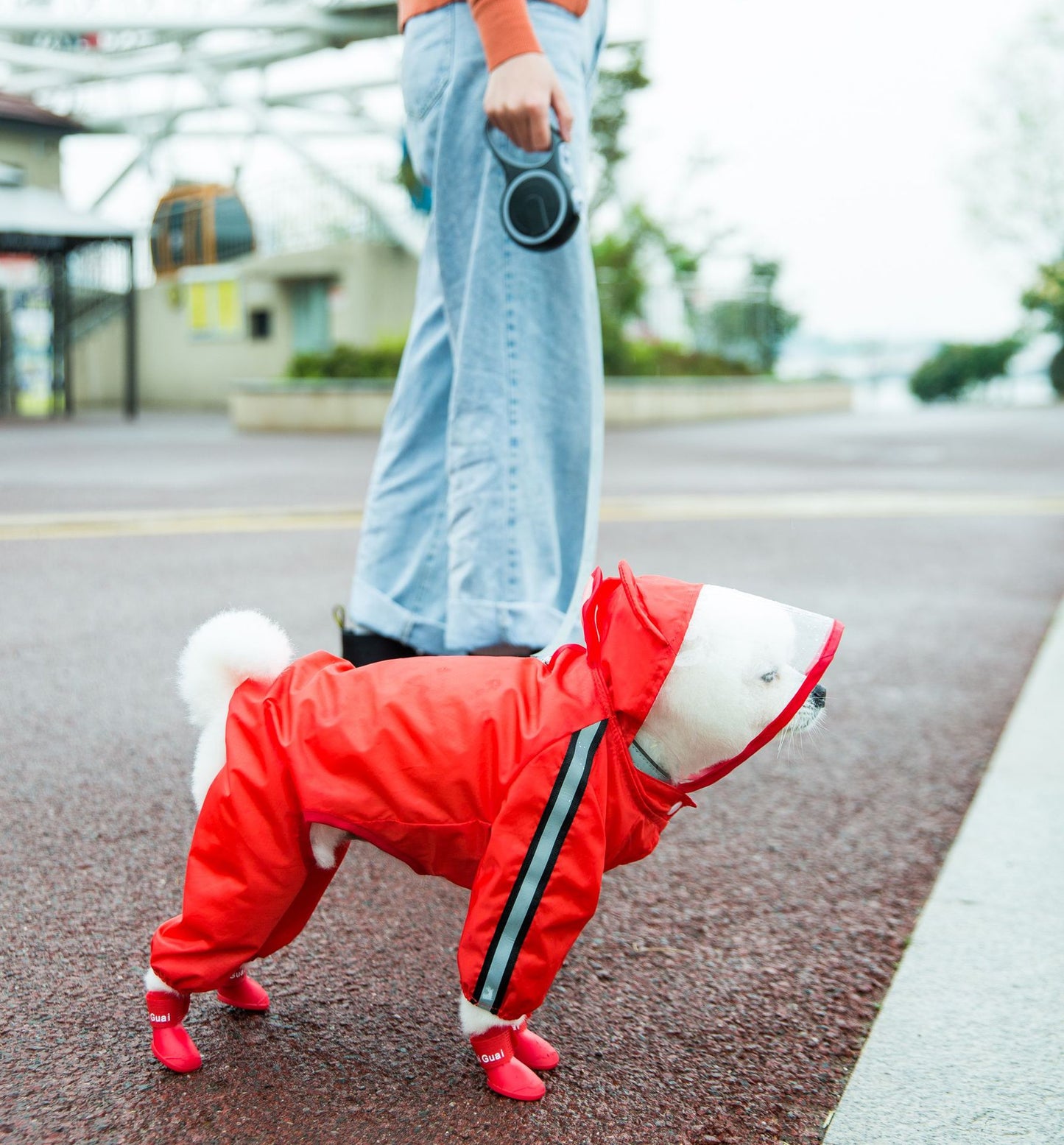 ペット服 犬 レインコート 防水 ポンチョ ペット 雨の日 服