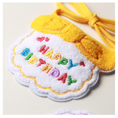 新作セールスタイ 誕生日 撮影 ハット ペット用 猫 バースデー ビブ 帽子 犬用 スカーフ よだれかけ 小型犬 ハッピーバースデー お祝い 写真 ペット用品 首飾り アクセサリー おしゃれ かわいい
