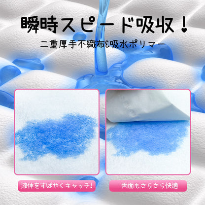 <a href="https://www.qoo10.jp/gmkt.inc/Search/brand.aspx?brandno=137797" target="_blank" class="title_brand" id="btn_brand" title="FURRYLIFE">FURRYLIFE</a>Furrylife ペット用吸水紙　おしっこ 拭き取りシート 　５０枚　25x30cm
