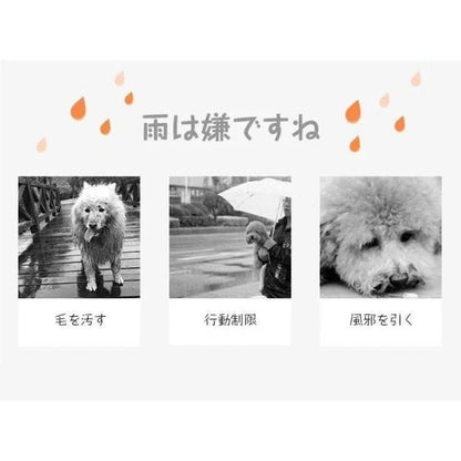 ドッグウェア 犬用 レインコート レインウェア ペット 犬の服 フード付き 犬服 雨具 ペット用品 雨の日 レインコート ワンちゃん 防水 散歩 お出かけ 梅雨対策