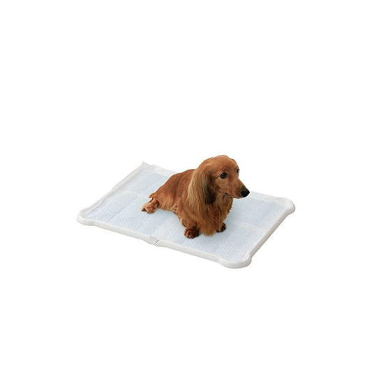 【即納】アイリスオーヤマ 犬 トイレ シーツぴたっとトレー ワイド ホワイト P-SPTW