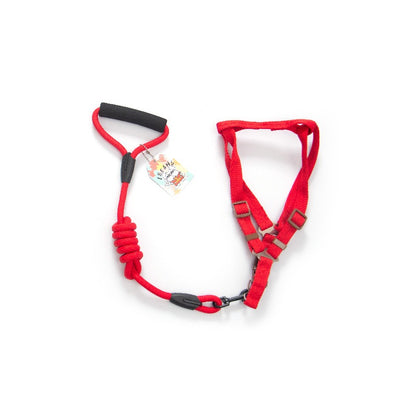 2点セット おしゃれ お出かけ リード ネコ用ハーネス ハーネス ペット用品 小型犬 犬 リーシュ 軽量 犬用ハーネス 中型犬 猫用 犬用 ペットハーネス ハーネスリードセット お散歩 簡単装着 胴輪