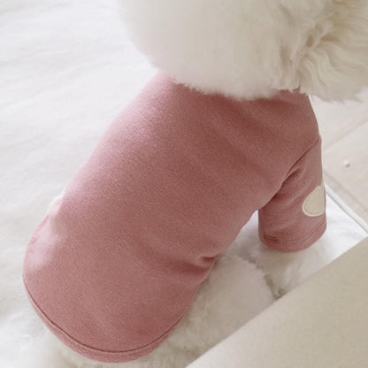 春夏新作 犬服 ペット服 犬 洋服 ペット 犬用品 小中型犬 春秋セーター犬猫ペット愛刺繍暖かい服