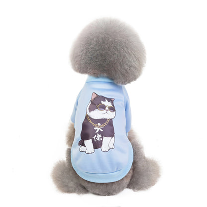 猫 犬 洋服 犬服 ペット服 大中小型犬 ペット用品 犬/猫用 犬の服 ペットウエア 小型犬 中型犬 通気 可愛い ドッグウェア トレーナー 犬 服 ワンピース サロペット ビションフリーゼ 犬猫服
