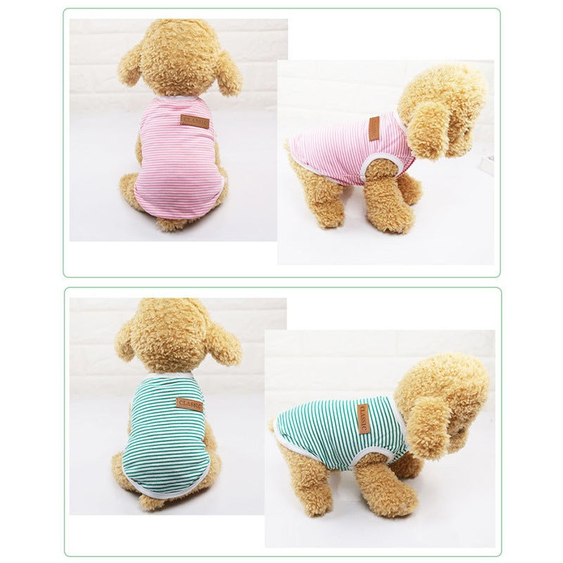 犬服 人気 おしゃれ 安い 袖なし かわいいタンクトップ クールペット服 中型犬小型犬 6カラー 大きいサイズあり