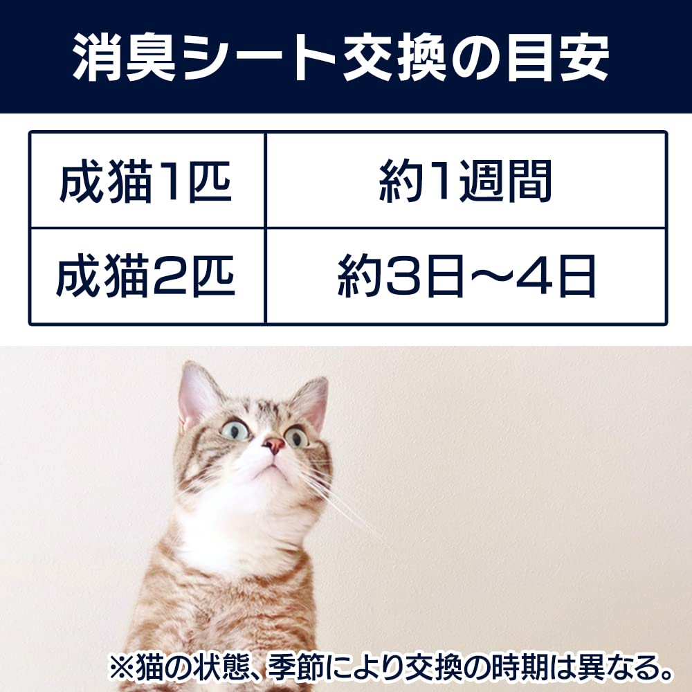 by Amazon システムトイレ用 消臭シート 無香料 30枚入(Wag)