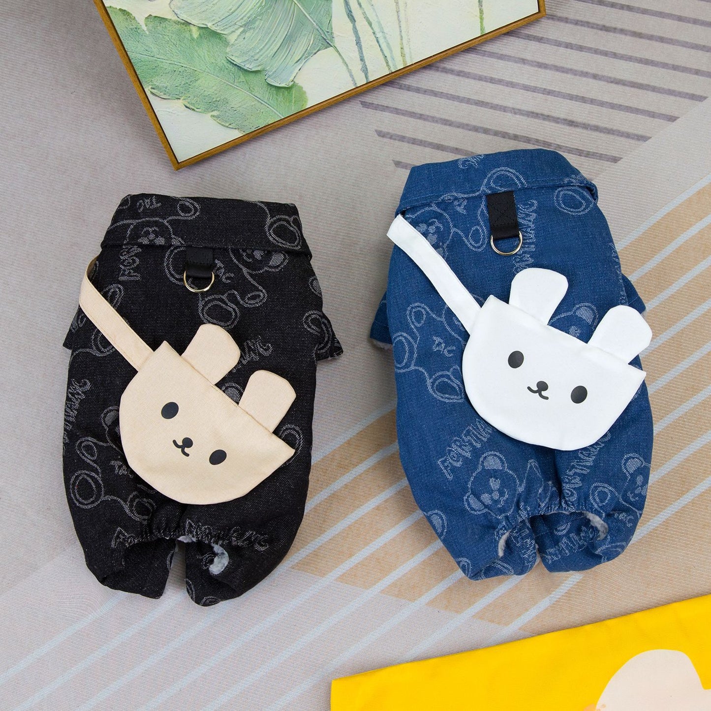 本日の限定商品犬の服 ペット服 小型犬 猫 新作 秋冬 暖かい 快適 カウボーイ 4本足 コットンコート