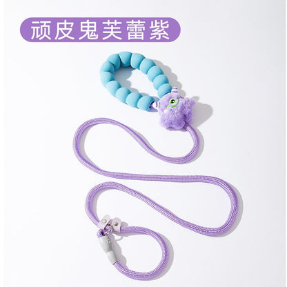 犬 リード ハーネス 紐 散歩紐 犬用デニムハーネス＆リード けん引ロープ ペット用品 s03
