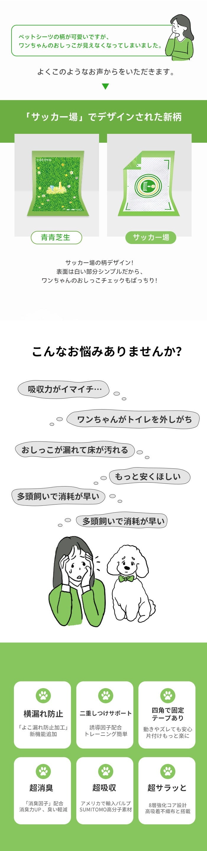 <a href="https://www.qoo10.jp/gmkt.inc/Search/brand.aspx?brandno=109151" target="_blank" class="title_brand" id="btn_brand" title="Honeycare">Honeycare</a>ペットシーツ 中厚型 柄付き レギュラー 80枚/ワイド 40枚/スーパーワイド 20枚 横漏れ防止 トイレシート 犬 猫 ペットシート おしっこシート 瞬間吸水 逆戻り防止 ペット用 しっかり超吸収