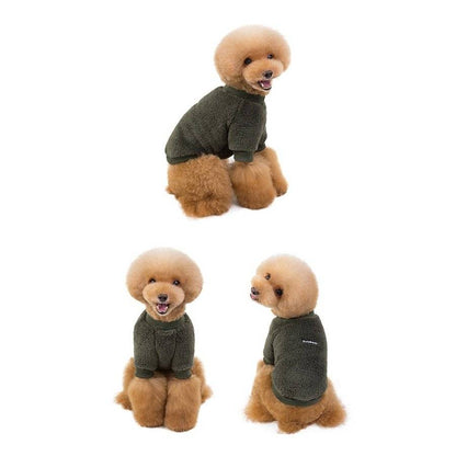 2025秋冬新作 犬服 ペット ドッグウェア 犬の服 Tシャツ トレーナー ボア 無地 もこもこ モコモコ ペット用品 わんこ わんちゃん ドッグ 洋服 秋冬 秋服 冬服 防寒 小型犬 中型犬 新