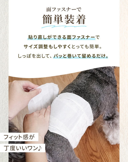 <a href="https://www.qoo10.jp/gmkt.inc/Search/brand.aspx?brandno=114450" target="_blank" class="title_brand" id="btn_brand" title="WEIMALL">WEIMALL</a>犬用おむつ 男の子 おしっこ用 ペット オムツ カバー 小型犬 小型犬 中型犬 テープ付き 紙オムツ しつけ 介護 避妊用 お漏らし対策 ペット用 紙おむつ 60枚 120枚 72枚 144枚