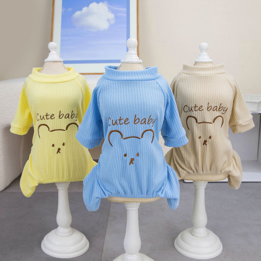 猫 犬 洋服 犬服 ペット服 大中小型犬 ペット用品 犬/猫用 犬の服 ペットウエア 小型犬 中型犬 通気 可愛い ドッグウェア トレーナー 犬 服 ワンピース サロペット ビションフリーゼ 犬猫服