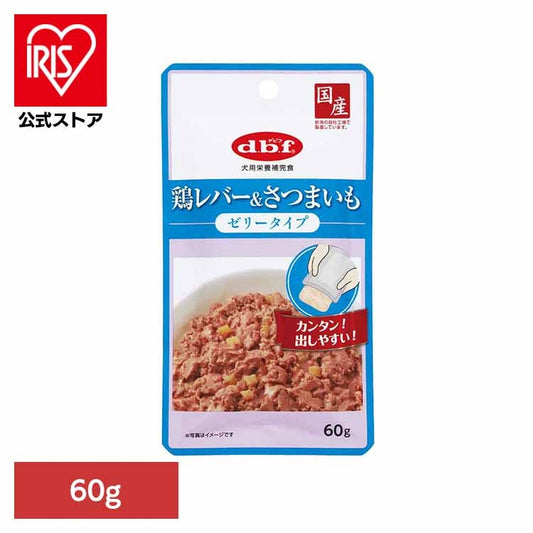 鶏レバー＆さつまいも ゼリータイプ 60g 1323 デビフペット