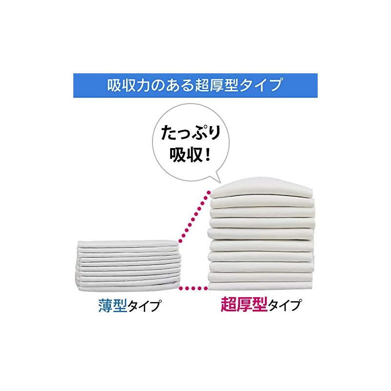 【即納】【Amazon.co.jp限定】 SmartBasic アイリスオーヤマ ペットシーツ 超厚型 お徳用 レギュラー 200枚入り (ケース販売)