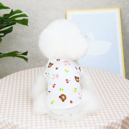 猫 犬 洋服 犬服 ペット服 大中小型犬 ペット用品 犬/猫用 犬の服 ペットウエア 小型犬 中型犬 通気 可愛い ドッグウェア トレーナー 犬 服 ワンピース サロペット ビションフリーゼ 犬猫服