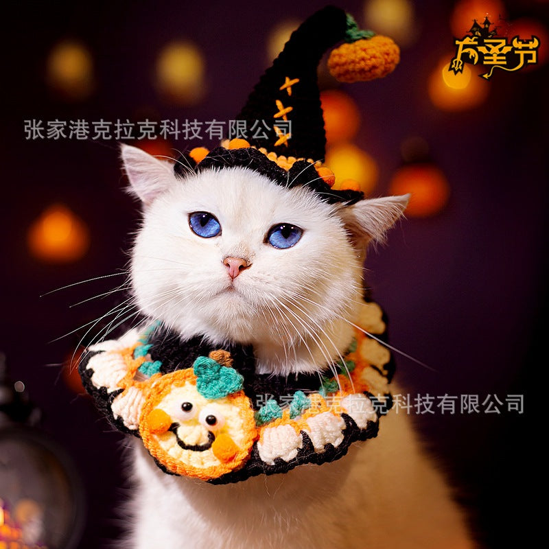 ねこ/犬用品 首輪マフラー サンタマフラー ハロウィンギフト プレゼント お祝い 大人気 着脱簡単 可愛い 散歩 旅行 撮影用 ペット服 記念撮影 INS tiktok かわいい ペット用品 ペット