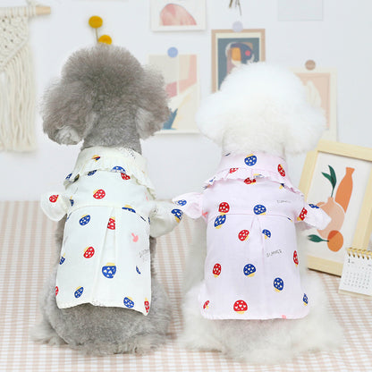 猫 犬 洋服 犬服 ペット服 大中小型犬 ペット用品 犬/猫用 犬の服 ペットウエア 小型犬 中型犬 通気 可愛い ドッグウェア トレーナー 犬 服 ワンピース サロペット ビションフリーゼ 犬猫服