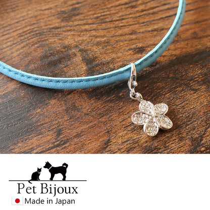 <a href="https://www.qoo10.jp/gmkt.inc/Search/brand.aspx?brandno=121124" target="_blank" class="title_brand" id="btn_brand" title="MELODY ACCESSORY">MELODY ACCESSORY</a>K18GP 送料無料 ペットアクセサリー 犬用 ネックレス ハワジュ フラワー ドッグアクセサリー 首輪 チョーカー 犬 猫 ペット 小型犬 中型犬 かわいい おしゃれ ト