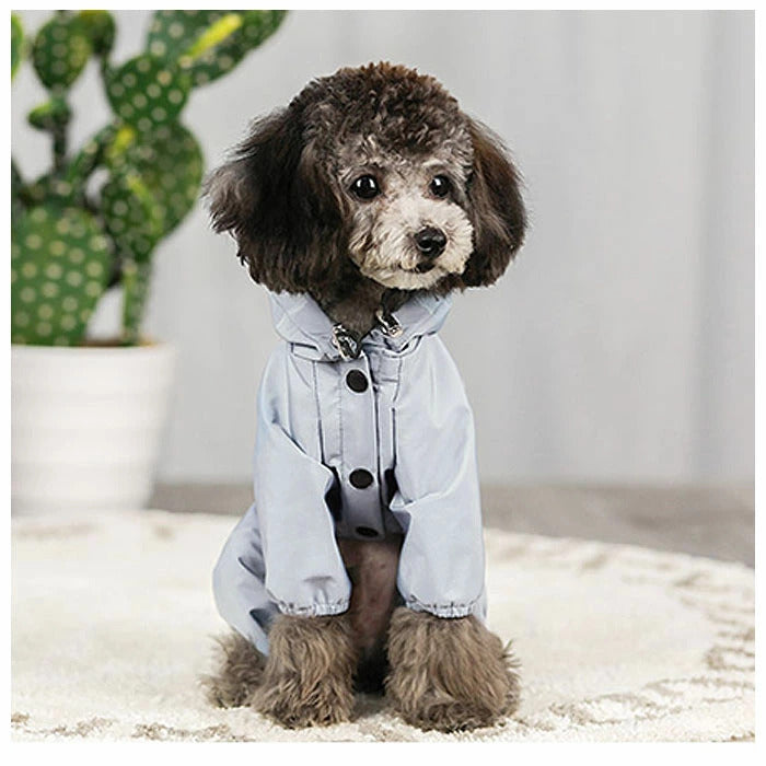犬 レインコート 着せやすい 通販 小型犬 中型犬 可愛い s m l xl サイズ レインウェア