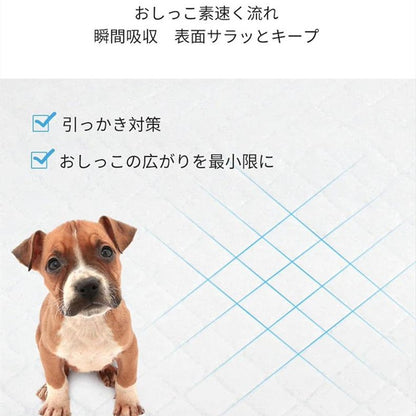 <a href="https://www.qoo10.jp/gmkt.inc/Search/brand.aspx?brandno=109151" target="_blank" class="title_brand" id="btn_brand" title="Honeycare">Honeycare</a>ペットシーツ 薄型 ペットシート　犬猫 サイズ選択可 レギュラー800枚 ワイド400枚 スーパーワイド200枚