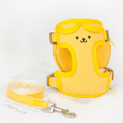 軽量 お散歩 おしゃれ 簡単装着 胴輪 ネコ用ハーネス お出かけ ペットハーネス シンプル 犬用 小型犬 中型犬 リード 2点セット リーシュ 88 ペット用品 ハーネスリードセット 猫用 犬 犬用ハ