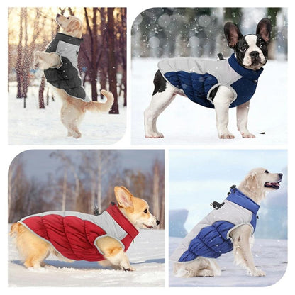冬 ジャケット 犬服 小型犬 ドッグウェア 中型犬 コート 暖かい 重ね着 厚手 ベスト 犬の服 撥水 防寒 ハーネス ハーネス一体型ジャンパー 防寒着 オシャレ 犬