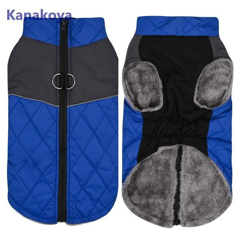 犬服 ペットウェア 秋 冬 中綿入り 裏ボア 裏起毛 保温 防寒対策 暖かい ドッグウェア 小型犬 中型犬 大型犬 愛犬 猫 旅行 お出掛け お散歩