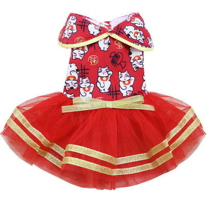 特売セール犬の服 猫の服 犬ワンピース ペットドレス ペットウェア 帽子 スカート 洋服 小型犬 猫用 綿製 春秋服 薄手 通気 脱毛保護 日焼き防ぐ 虫除け 散歩 記念撮影犬の服 猫の服