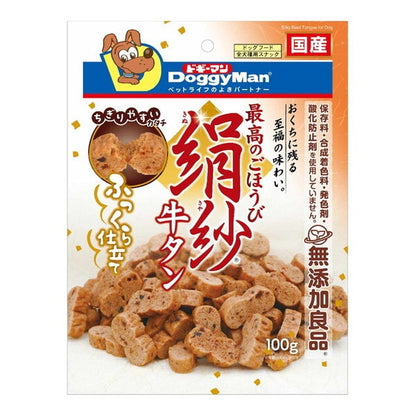<a href="https://www.qoo10.jp/gmkt.inc/Search/brand.aspx?brandno=25753" target="_blank" class="title_brand" id="btn_brand" title="ドギーマン">ドギーマン</a>絹紗 牛タン 100g