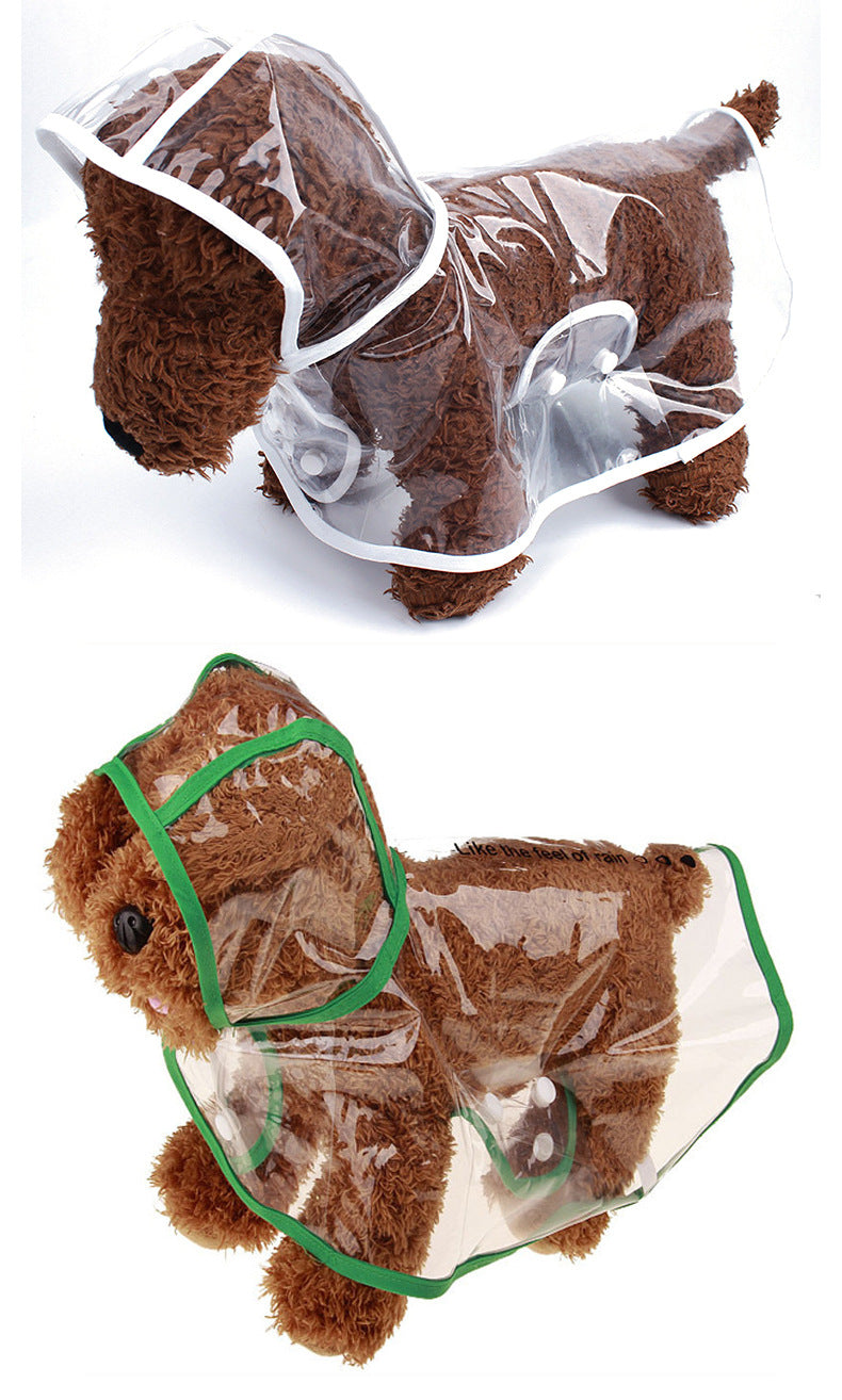 人気ペット用品 犬 マッキントッシュ 小型犬 中型犬 新品 透明 ペット マッキントッシュ