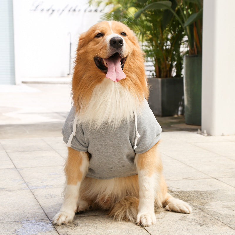 秋冬 犬 ペット服 秋冬 犬服 中型 大型犬 tシャツ 柴犬 秋田犬 中大型犬 犬洋服 コート フード付き ドッグウェア 暖かい 保温 防寒 脱毛保護 お散歩お出かけ服
