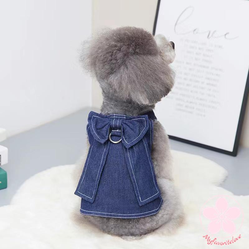 新作 トレンド ペット 服 安い 犬 春 夏 秋 冬 デニム タンクトップ ワンピース かわいい 可愛い ハイブランド 猫 ドッグ ウェア