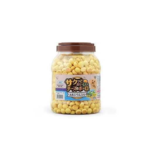 【即納】アイリスオーヤマ 犬用おやつ サクッとおいしいチーズ入りボーロ カルシウム入り 500g P-CB500 チーズ