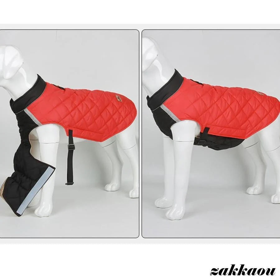 犬服 犬 ハーネス 冬 小型犬 中型犬 犬の服 防寒着 ジャケット 暖かい 撥水 ハーネス一体型ジャンパー 冬 コート ベスト オシャレ ジャケット 厚手 防寒対策
