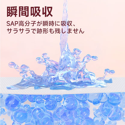 <a href="https://www.qoo10.jp/gmkt.inc/Search/brand.aspx?brandno=109151" target="_blank" class="title_brand" id="btn_brand" title="Honeycare">Honeycare</a>ペットシーツ 厚型 二種類花柄付き レギュラー 264枚（88枚×3袋） ワイド 132枚（44枚×3袋）トイレシーツ まとめ買い ペット用 ペットシート トイレシート おしっこシート 犬 猫用