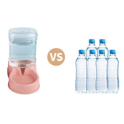 給水器 犬 猫 自動水飲み器 ペットウォーター ペットボトル 給水機 自動給水器 ペット 水 動物 皿 ペットフィーダー 業務用 多頭 新鮮 食器 給餌器