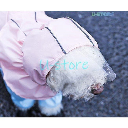 犬用 防水服 レインコート 犬服 雨具 お散歩 梅雨対策 着脱簡単 ゴールデン犬 防雨犬の服 小型犬 中型犬 犬レインコート ドッグウェア