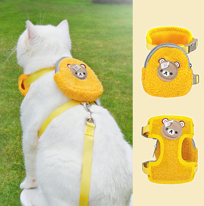 犬用 ペットハーネス ハーネスリードセット お出かけ 犬 2点セット リード ペット用品 軽量 ハーネス 142 胴輪 中型犬 簡単装着 ネコ用ハーネス 小型犬 猫用 リーシュ 犬用ハーネス おしゃれ