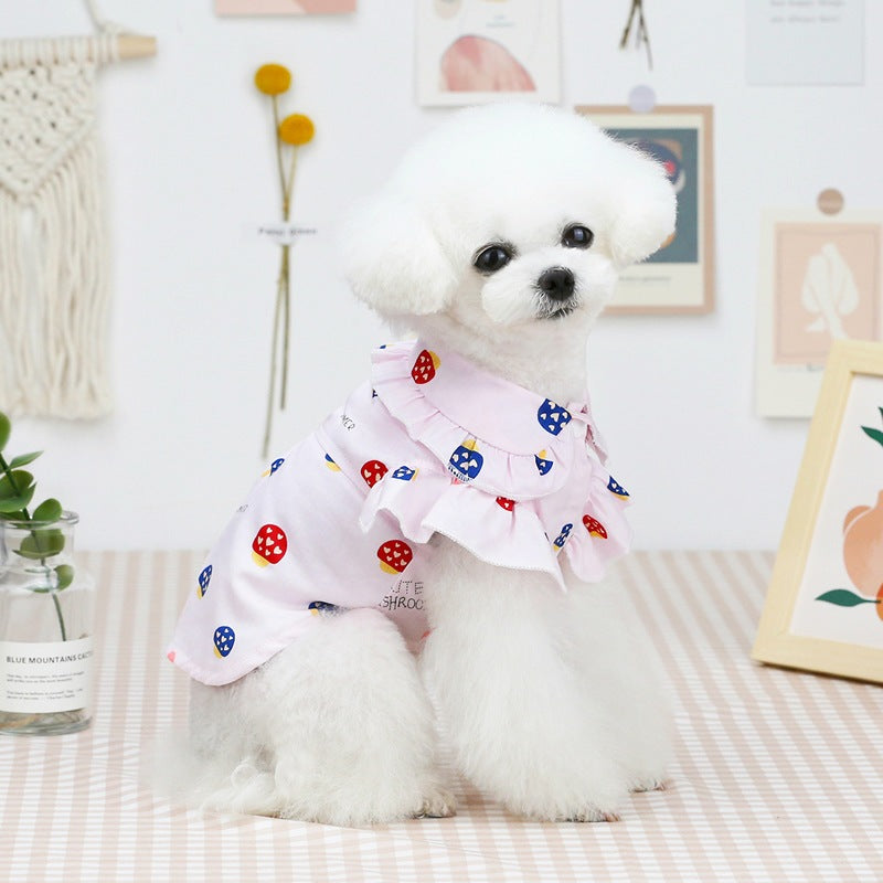 猫 犬 洋服 犬服 ペット服 大中小型犬 ペット用品 犬/猫用 犬の服 ペットウエア 小型犬 中型犬 通気 可愛い ドッグウェア トレーナー 犬 服 ワンピース サロペット ビションフリーゼ 犬猫服
