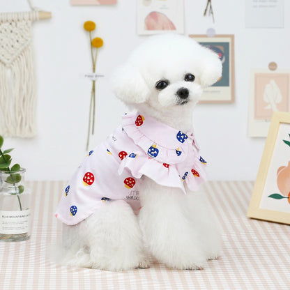 猫 犬 洋服 犬服 ペット服 大中小型犬 ペット用品 犬/猫用 犬の服 ペットウエア 小型犬 中型犬 通気 可愛い ドッグウェア トレーナー 犬 服 ワンピース サロペット ビションフリーゼ 犬猫服