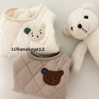 犬 服 ジャケット コート クマ 犬の服 オシャレ 防寒 キルティング ダウン風ジャケット 冬 防寒 冬服 冬物