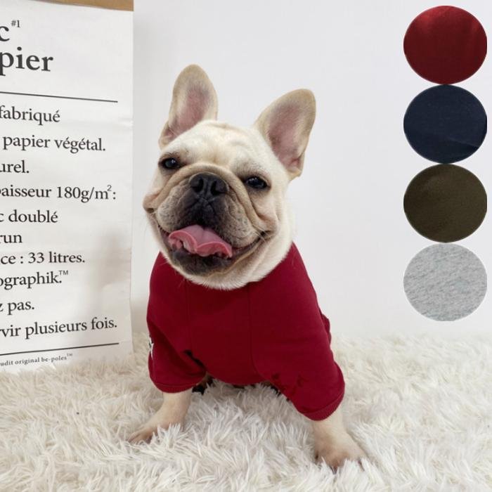 Tシャツ 散歩 フレブル 普段着 ドッグウェア 半袖 フレンチブルドッグ ペット服 中型犬 おしゃれ